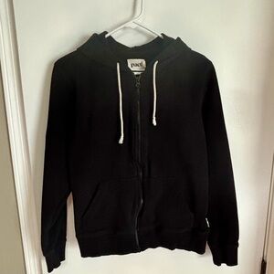 Black PACT Zip Up Sweatshirt